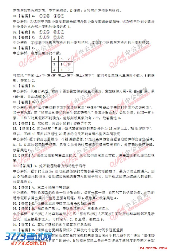 2013㽭ʡԱвB𰸣棩