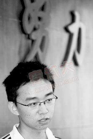 杭二中卢毅以705分拔得浙江高考理科头筹(图)