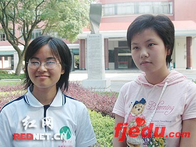 湖南师大附中两位07高考高分女生首选北大(图)
