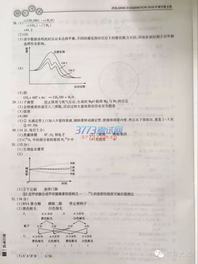 2016㽭߿⼰𰸷