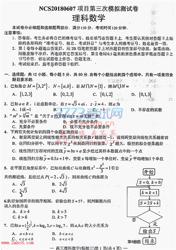 2018ϲģѧϲNCS20180607ĿģԾѧ