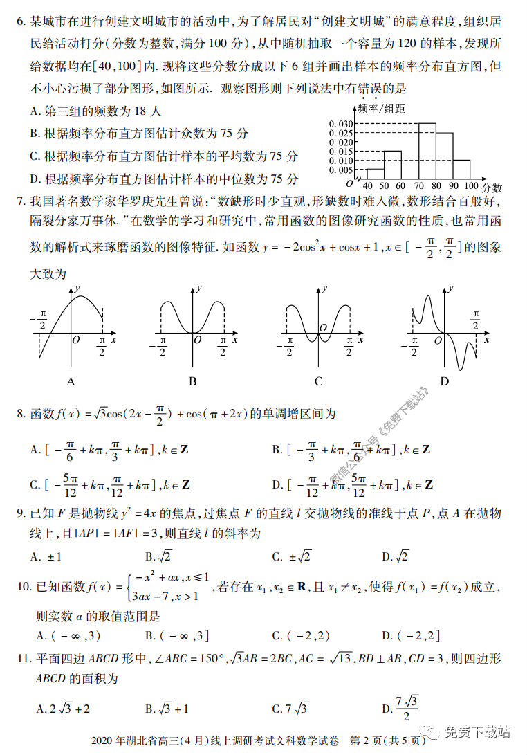 2020ʡ4ϵп⼰