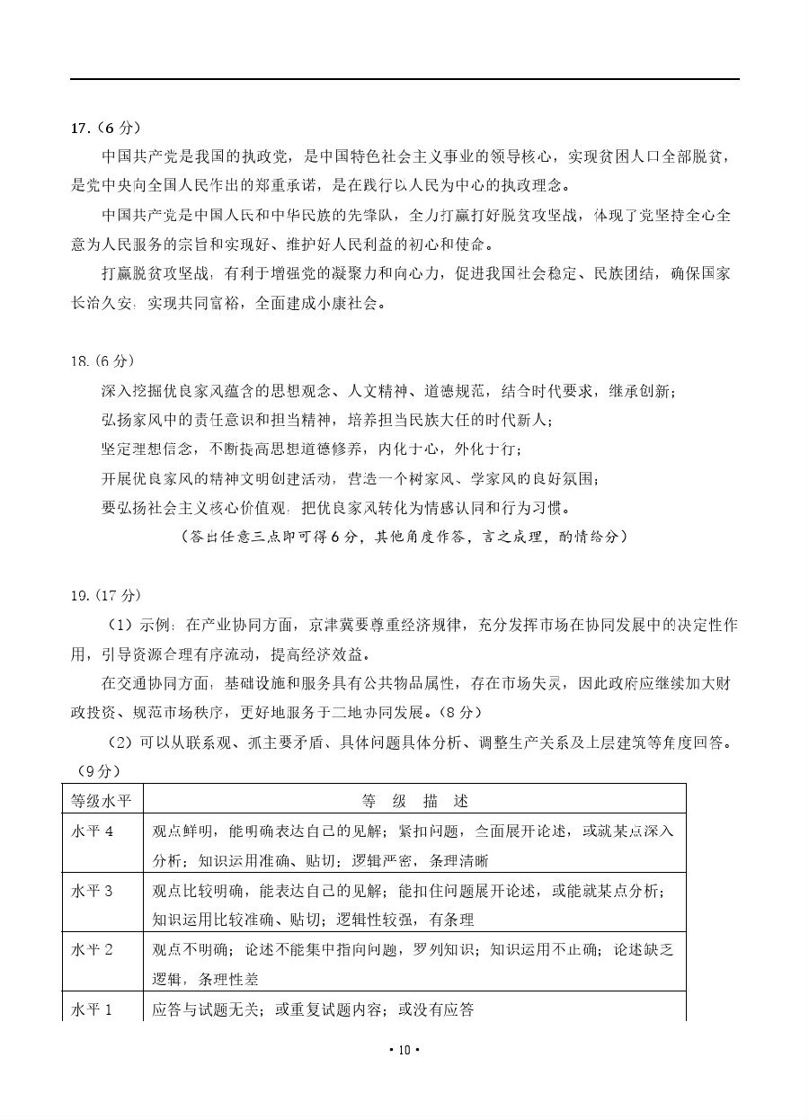 	2020ѧѧҵˮƽϰһģ⼰