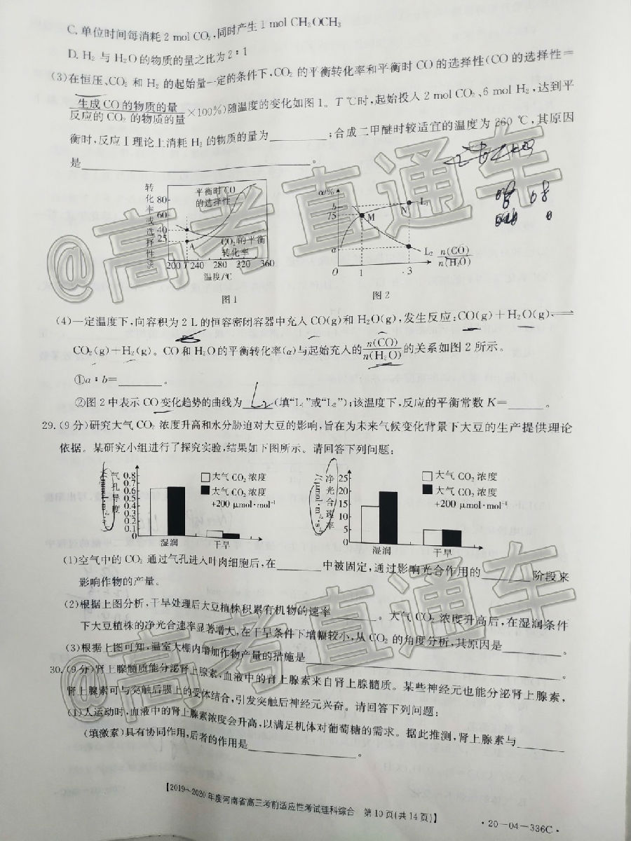 ​2020ϸ6¿ǰӦ20-04-336C⼰ο𰸣У