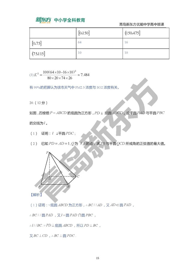 2020ɽ߿ѧ⼰𰸽ٲ飡ܵöٷ