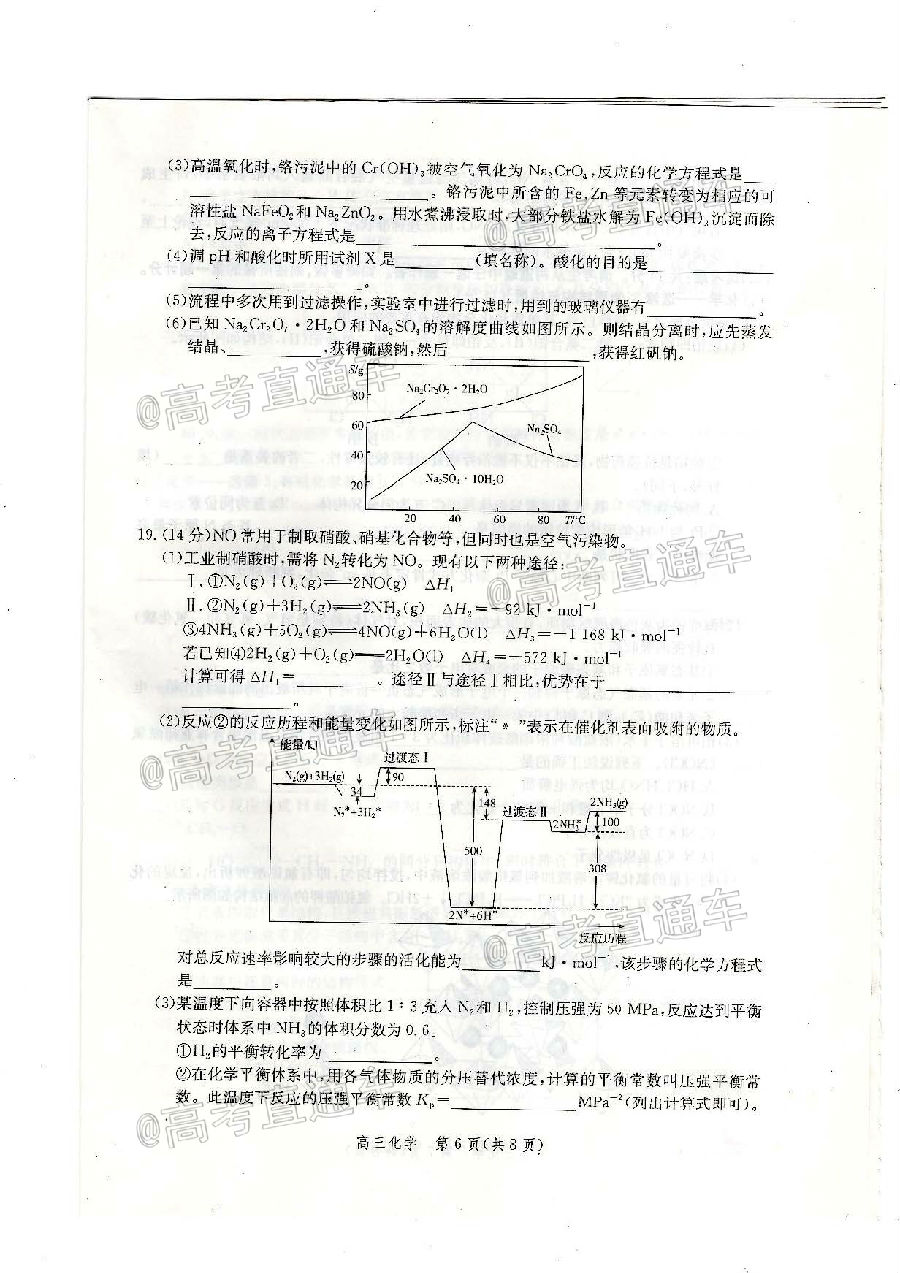 2021ĩʼ컯ѧ⼰ο