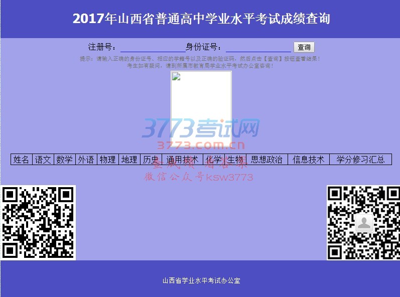 2017ɽʡͨѧҵˮƽԳɼѯ