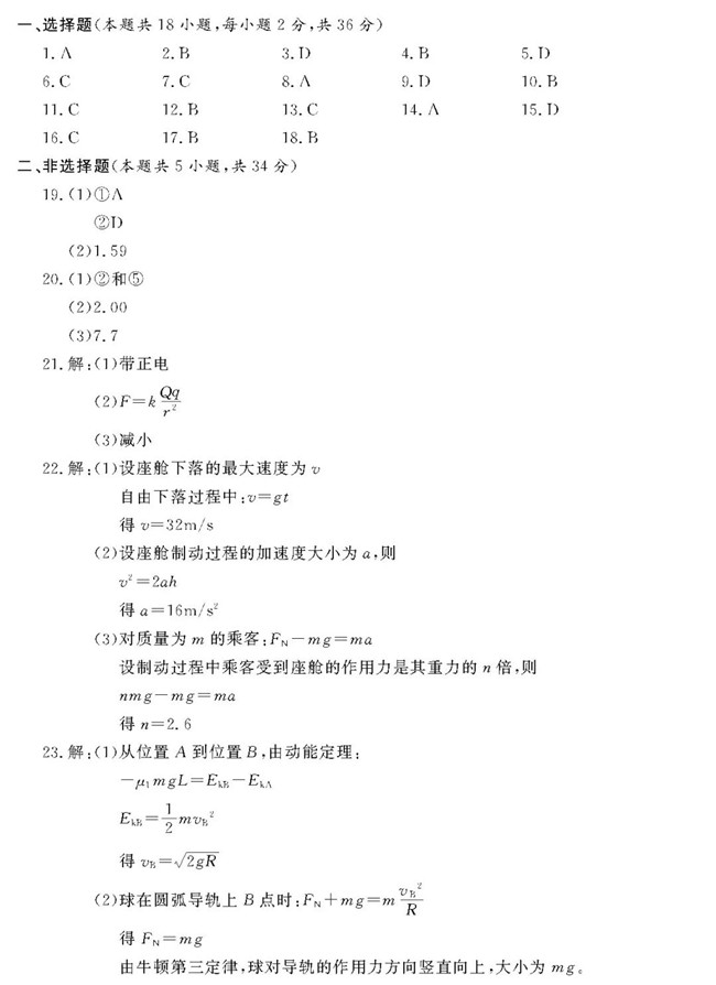 20207㽭ѧҵˮƽ⼰