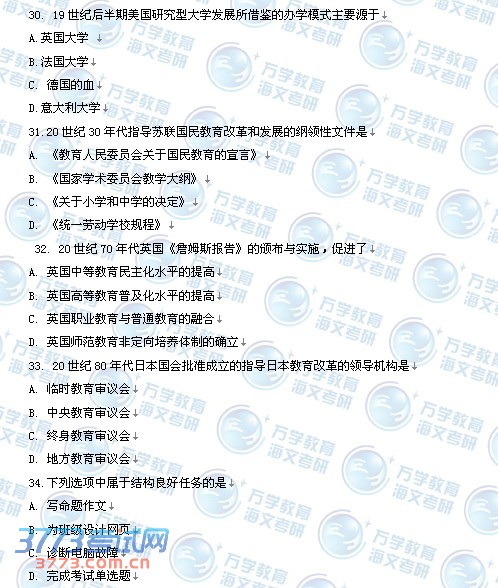 2014年考研教育学专业真题