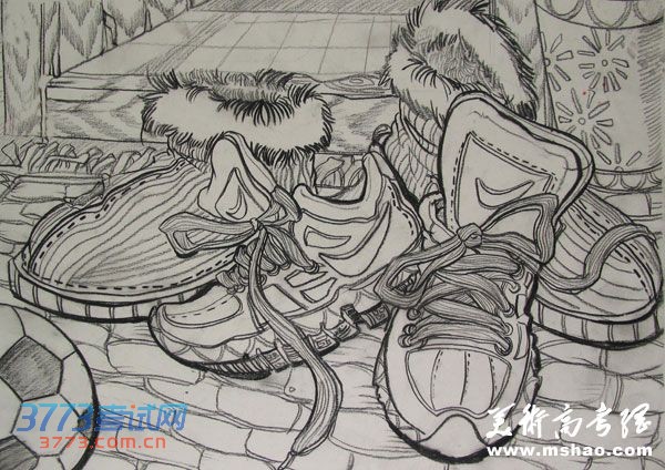 江南大学2013年美术设计类素描考试题目