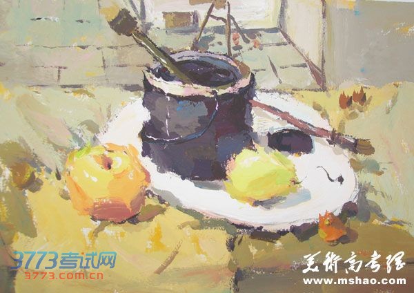 江南大学2013年美术设计类色彩题目学艺生活