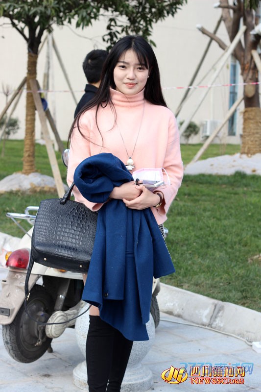 四川艺考撞脸宋慧乔周慧敏 女神范十足