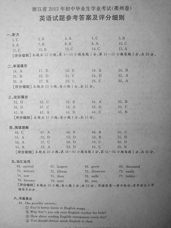 2013пӢ𰸼ֱ׼