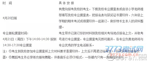 2016年广州四中小升初招收体育长生专业摸查方案 2016年广州四中小升初招收体育长生专业摸查方案