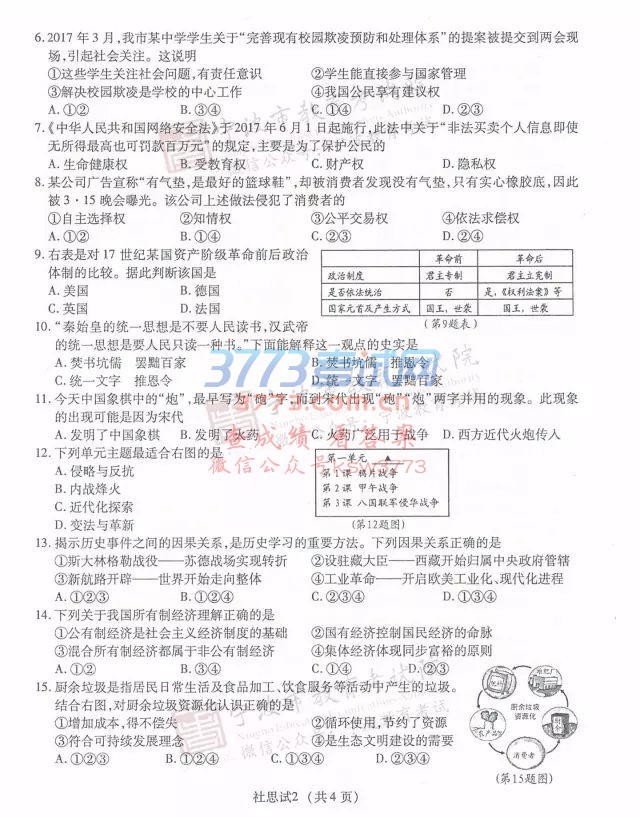 2017пʷᡢ˼Ʒ⼰ֱ׼