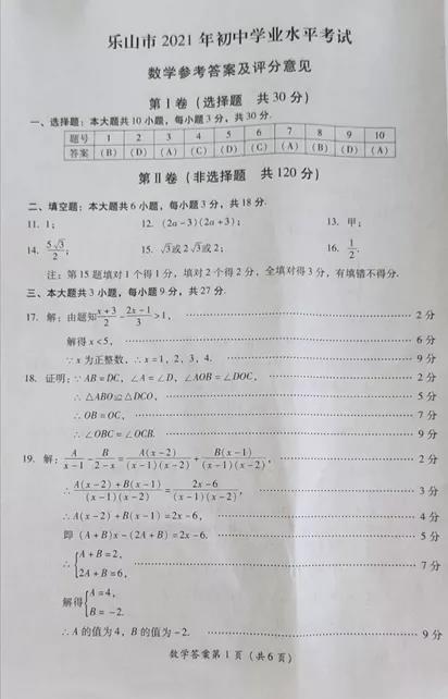 2021Ĵɽпѧ⼰𰸣PDF棩