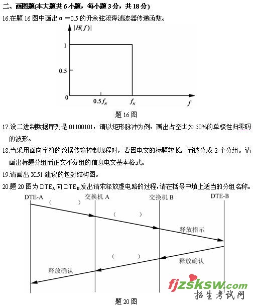 全国2010年4月高等教育自学考试数据通信原理试题
